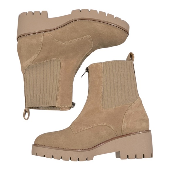 BLONDO Demaria Waterproof Sand Suede Size 8.5 NEW - Picture 6 of 7